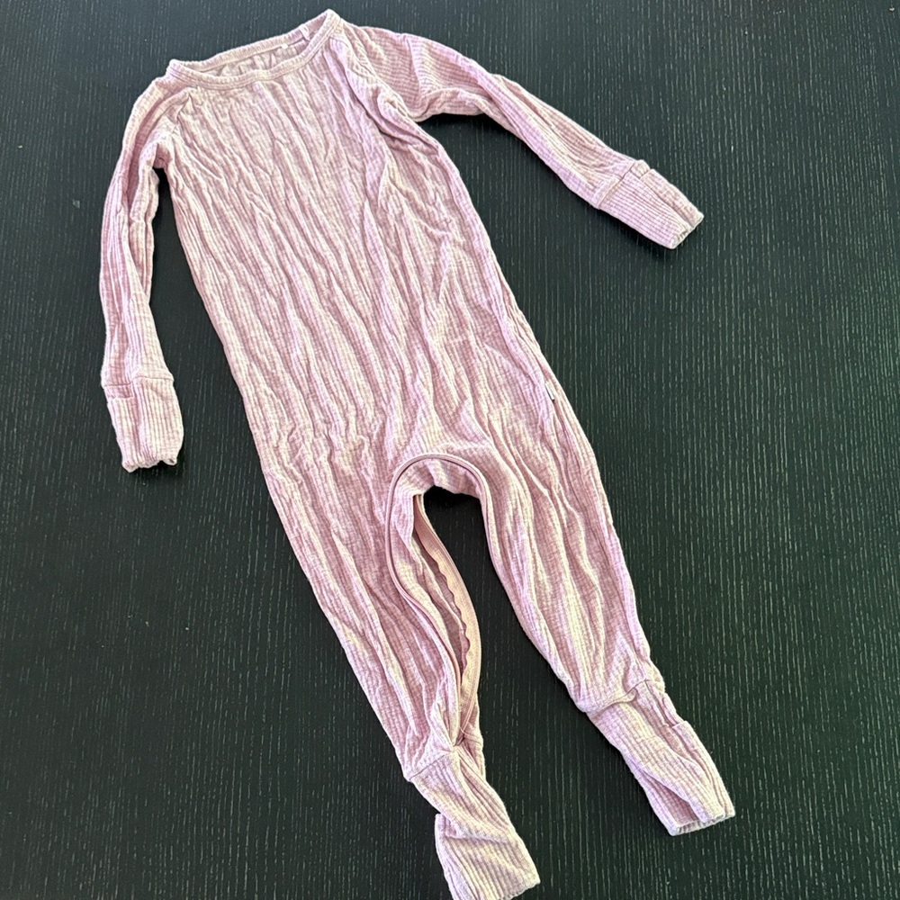 Little Sleepies zippy in Light Mauve